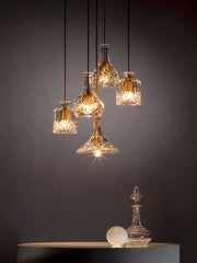 Decanterlight Chandelier 5 Piece