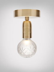 Crystal Bulb Ceiling Light