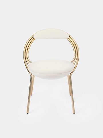 Musico Chair - Satin Brass